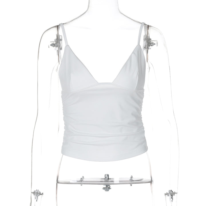 Damen Crop-Top mit asymmetrischem Schnitt und figurbetonter Silhouette Echo Archiv