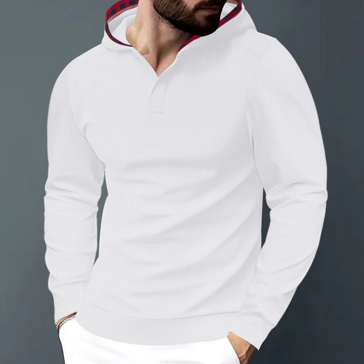 Herren Langarm-Polo mit lässigem Design Echoarchiv