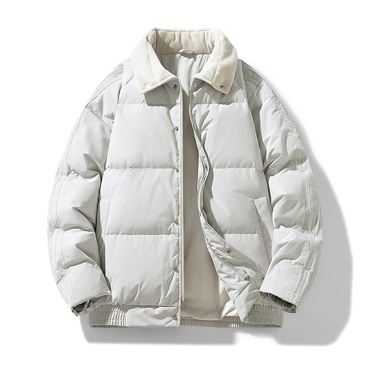 Herren Gepolsterte Winter-Steppjacke mit Teddykragen und winddichter Thermofüllung Echo Archiv