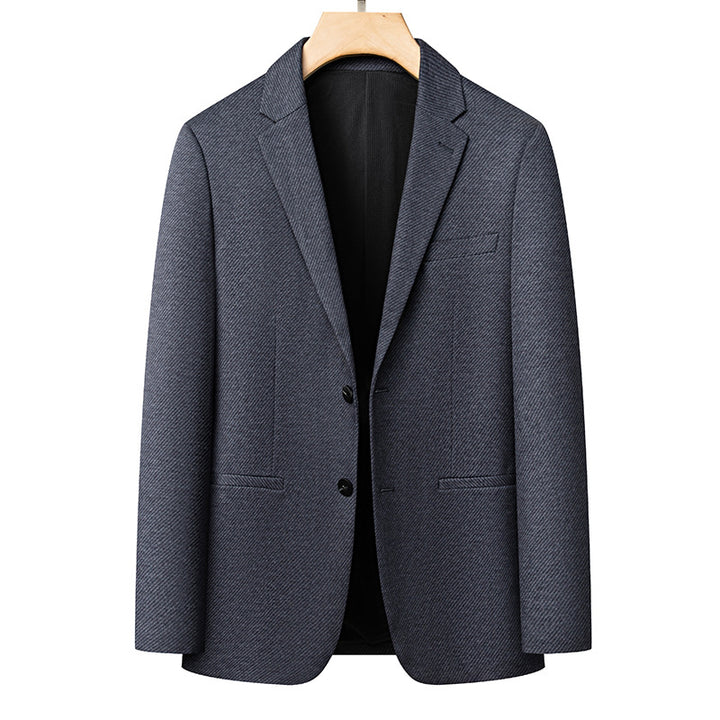 Herren eleganter Freizeitblazer aus feinem strukturiertem Gewebe Echoarchiv