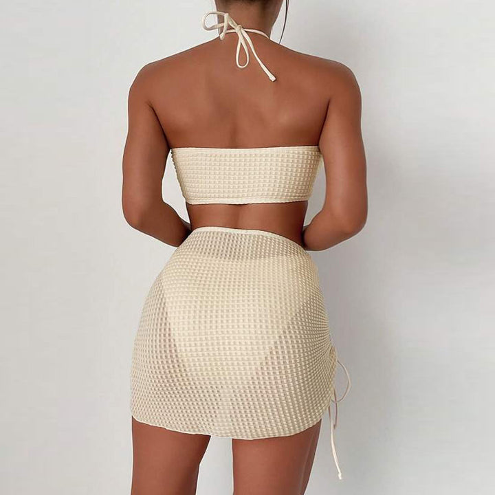 Damen Bandeau-Bikini mit sexy Wickelrock Echo Archiv