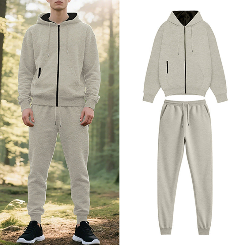 Herren sportlicher Hoodie und Jogginghose Set Echoarchiv