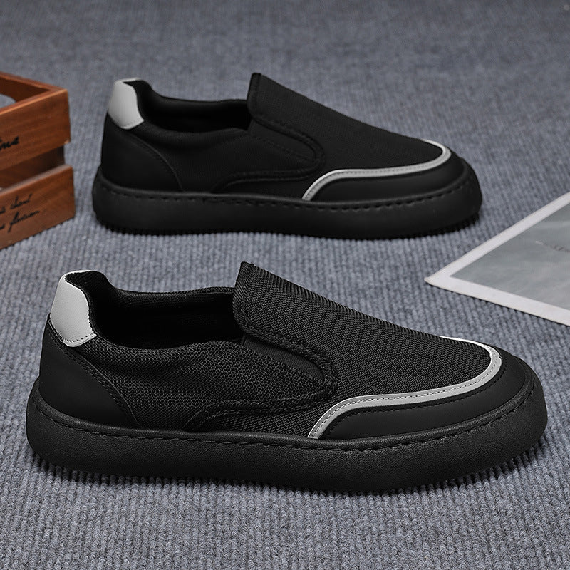 Damen Slip-On Sneakers mit atmungsaktiver Mesh-Oberfläche und rutschfester Sohle Echo Archiv