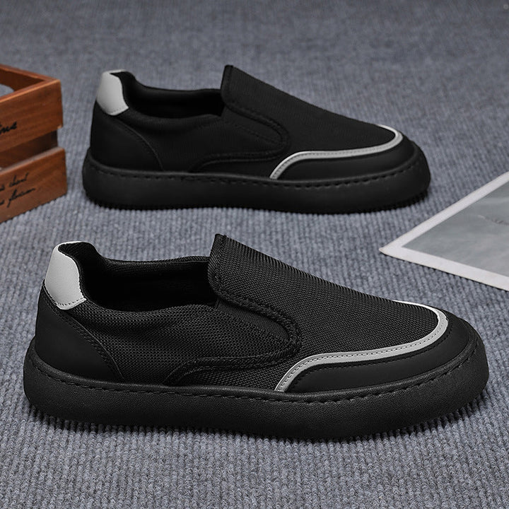 Damen Slip-On Sneakers mit atmungsaktiver Mesh-Oberfläche und rutschfester Sohle Echo Archiv