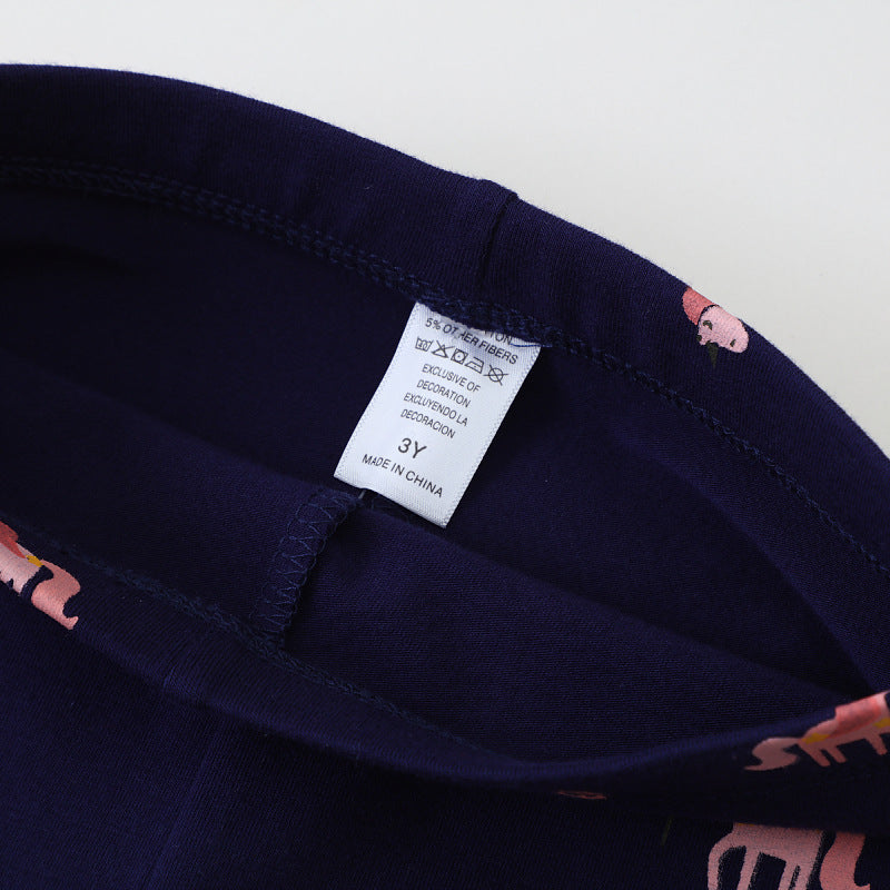 Mädchen Leggings mit buntem Einhorn-Design Echo Archiv