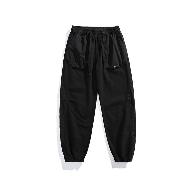 Herren Utility-Joggerhose mit übergroßen Klappentaschen, Tunnelzugbund und elastischen Bündchen Echo Archiv