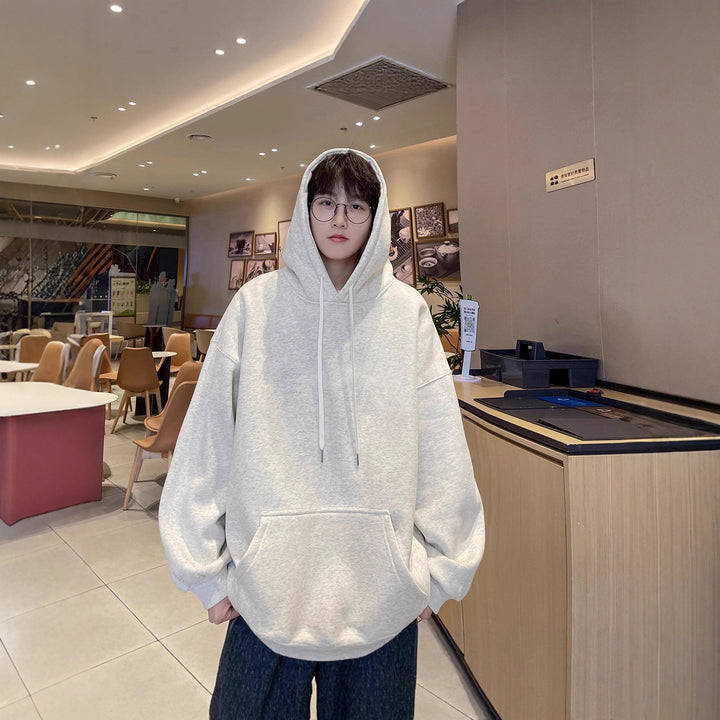 Damen Bequemer Oversized Kapuzenpullover Echoarchiv