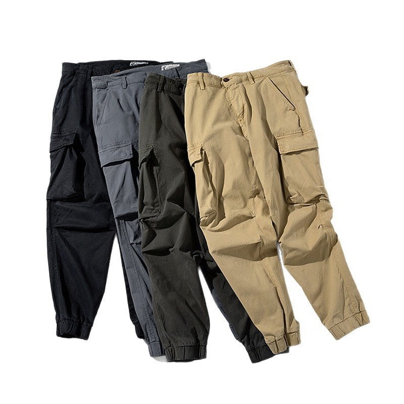 Herren Military-inspirierte Relaxed-Cargo-Jogger aus Ripstop-Baumwolle mit aufgesetzten Klappentaschen Echo Archiv