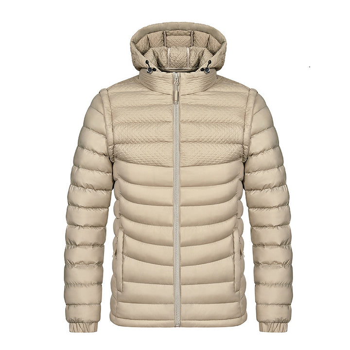 Herren Leichte gesteppte Winterjacke Echo Archiv