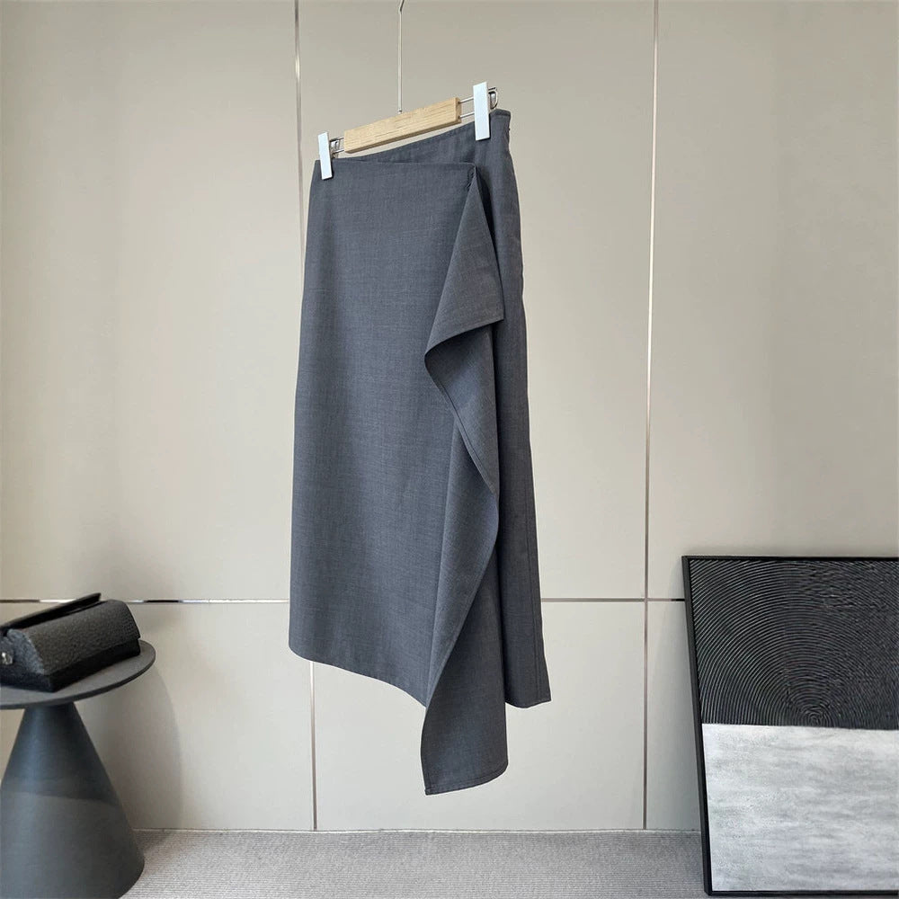 Damen Eleganter Wickelrock Echoarchiv