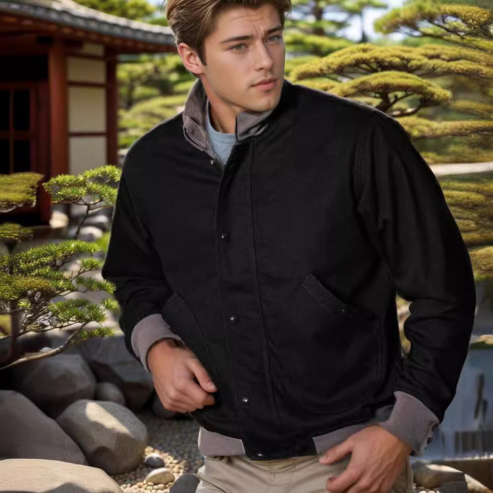 Herren modische Übergangsjacke mit zwei Taschen Echoarchiv