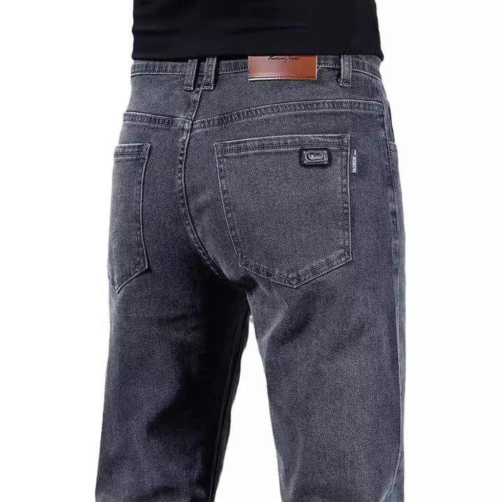Herren modische Slim-Fit Jeans aus weichem Denim Echoarchiv