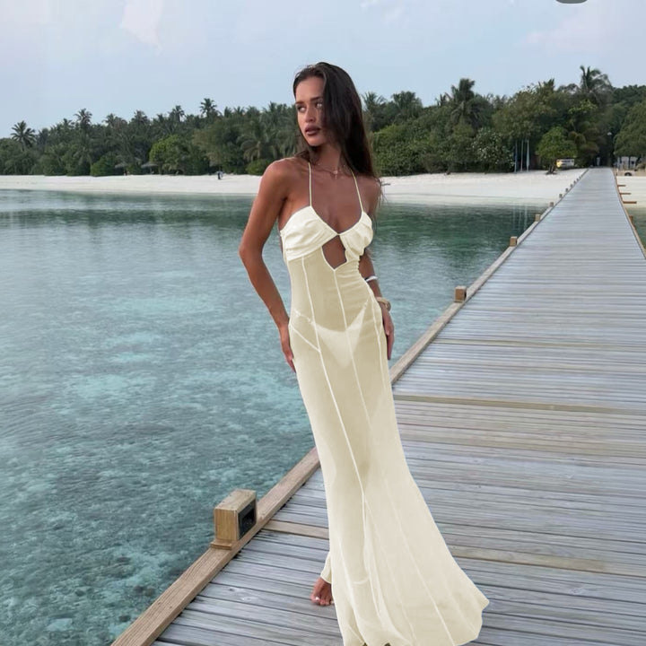 Damen Maxikleid mit verführerischen Cut-Outs von Echo Archiv