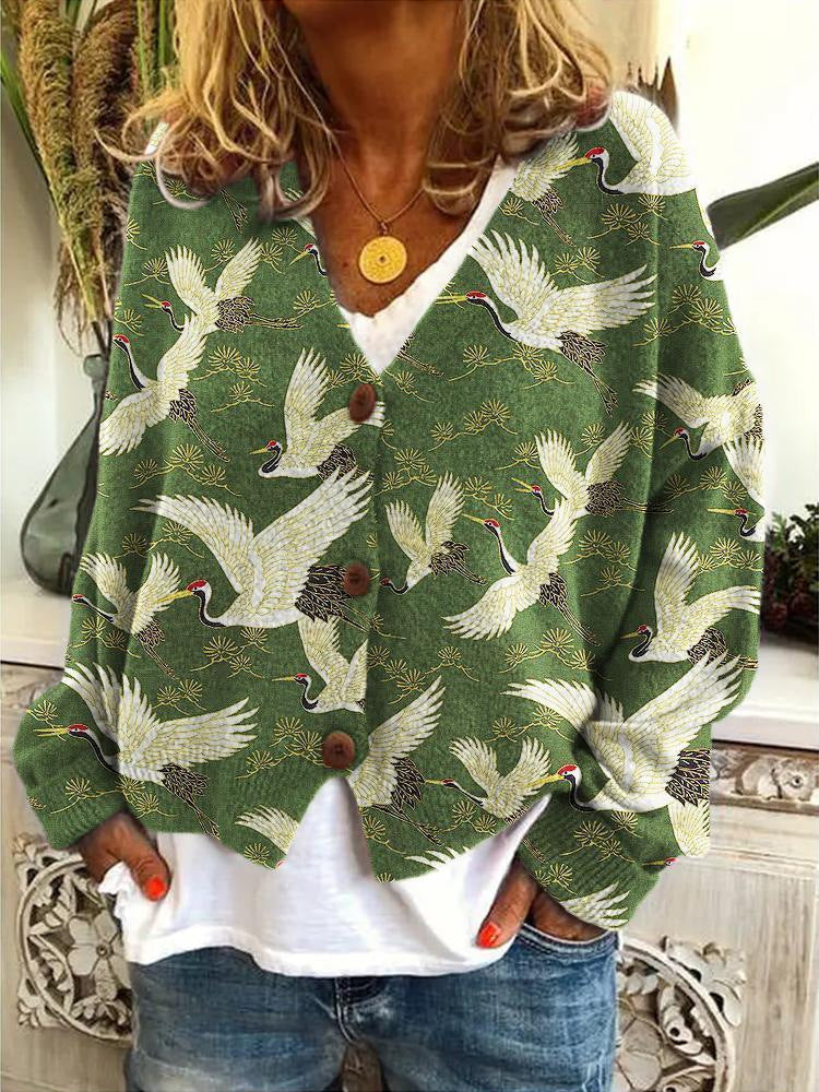 Echoarchiv | Trendige & Stilvolle Strickjacke Mit Knöpfen