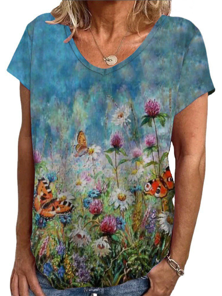 Damen Lockere Bluse mit buntem Paisleymuster Echo Archiv