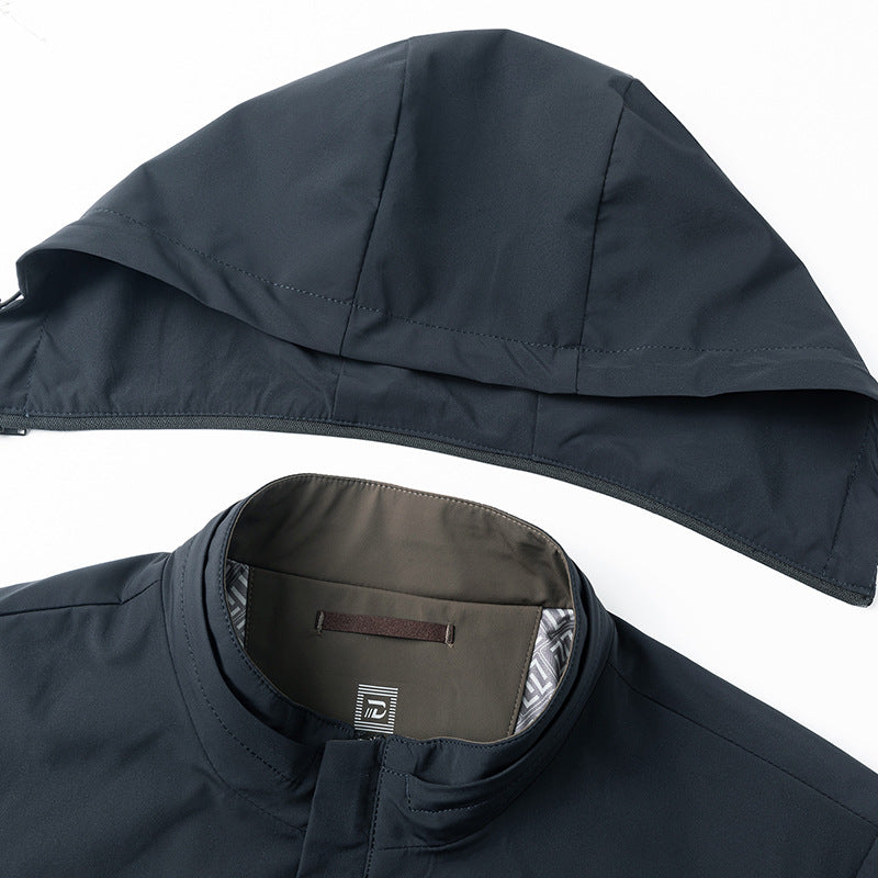 Herren wasserabweisende Outdoorjacke mit Fleece-Innenfutter Echoarchiv