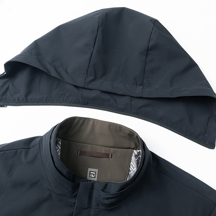 Herren wasserabweisende Outdoorjacke mit Fleece-Innenfutter Echoarchiv