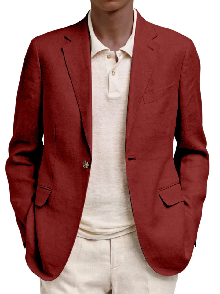 Herren Elegante Leinenjacke Echoarchiv