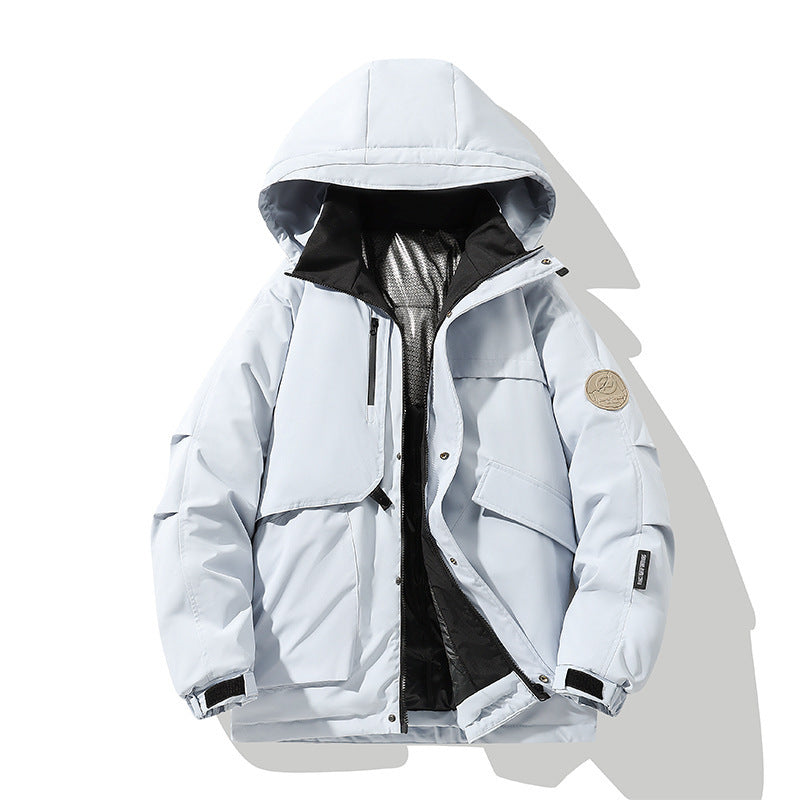 Herren Technischer Kapuzen‑Fieldparka mit Thermoisolierung, winddichter Membran und Multifachtaschen Echo Archiv