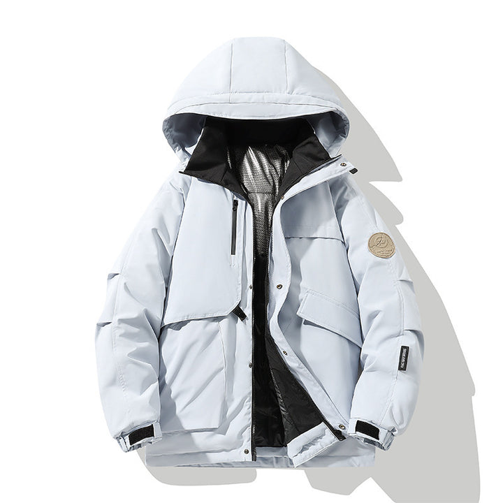 Herren Technischer Kapuzen‑Fieldparka mit Thermoisolierung, winddichter Membran und Multifachtaschen Echo Archiv