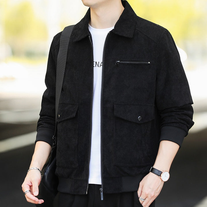 Herren Moderne Utilityjacke mit praktischen Taschen Echo Archiv