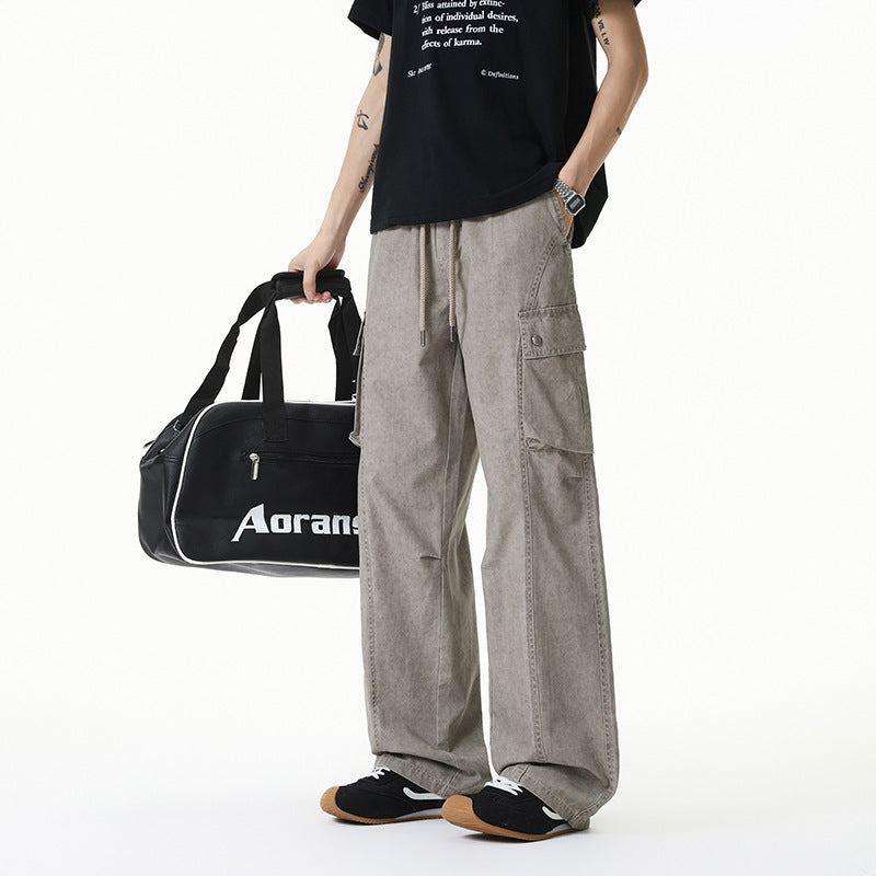 Damen Weite Baggy-Cargohose Echo Archiv