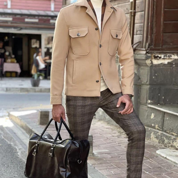 Herren elegante Utility-Jacke im modernen Stil Echoarchiv
