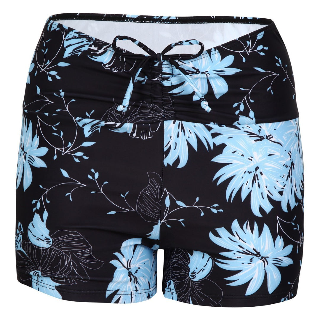 Damen Bikini-Höschen mit hohem Bund und raffinierten Rüschendetails Echo Archiv