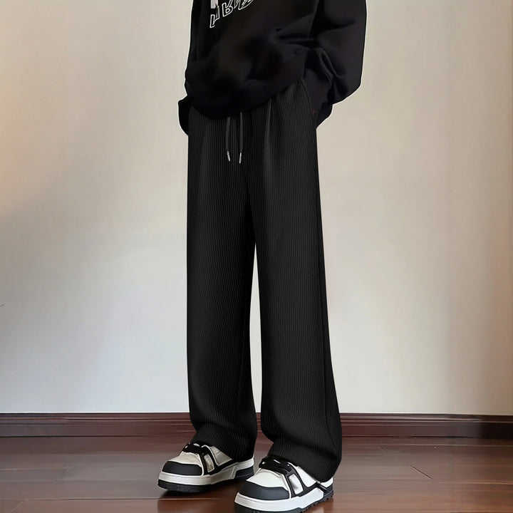Herren elegante weiche Ripp-Hose Echoarchiv