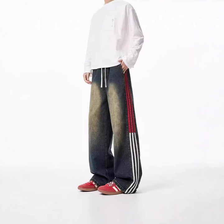 Herren Modische Baggy-Jeans Echoarchiv