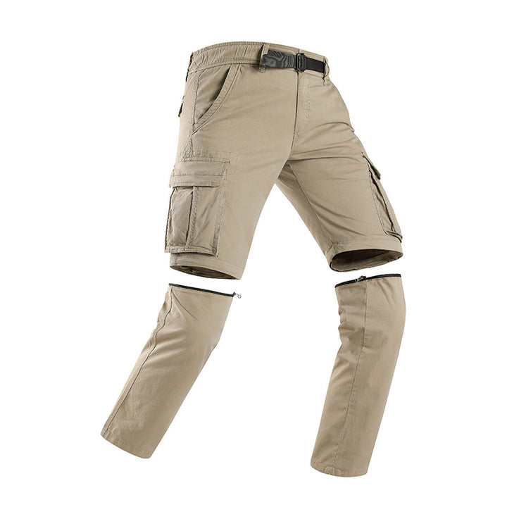 Herren Modulare Cargohose mit Reißverschluss-Beinabtrennung und Multifachtaschen Echo Archiv