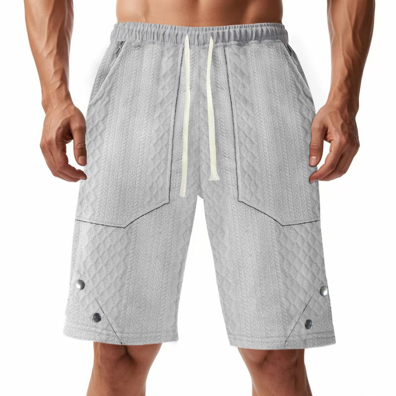 Herren lässige Cargo-Shorts mit strukturiertem Design und praktischen Seitentaschen Echoarchiv