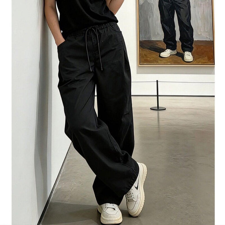 Herren Bequeme Cargo-Hose mit weitem Schnitt Echoarchiv
