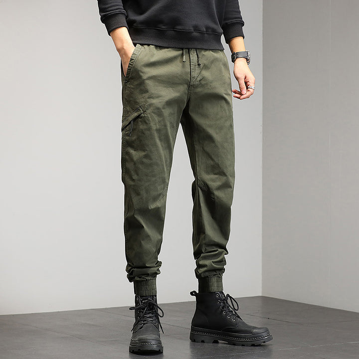 Herren Technische Cargo-Jogginghose mit Bündchen und Multifunktionstaschen Echo Archiv