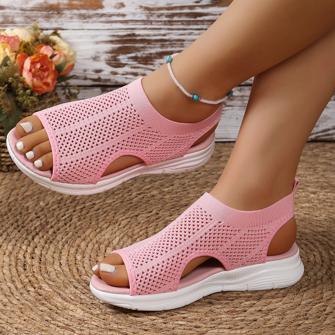 Damen atmungsaktive Badeschuhe mit rutschfester Sohle und elastischem Knöchelansatz Echoarchiv