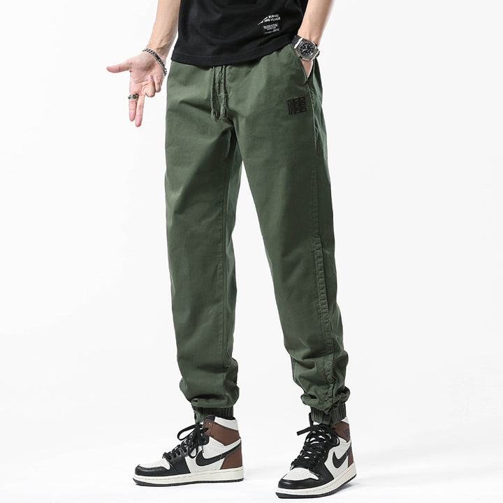Herren Utility-Joggerhose mit Tunnelzug, elastischen Knöchelbündchen und entspanntem Schnitt Echo Archiv