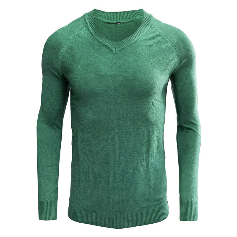 Herren modischer V-Ausschnitt Pullover aus hochwertigem Material Echoarchiv