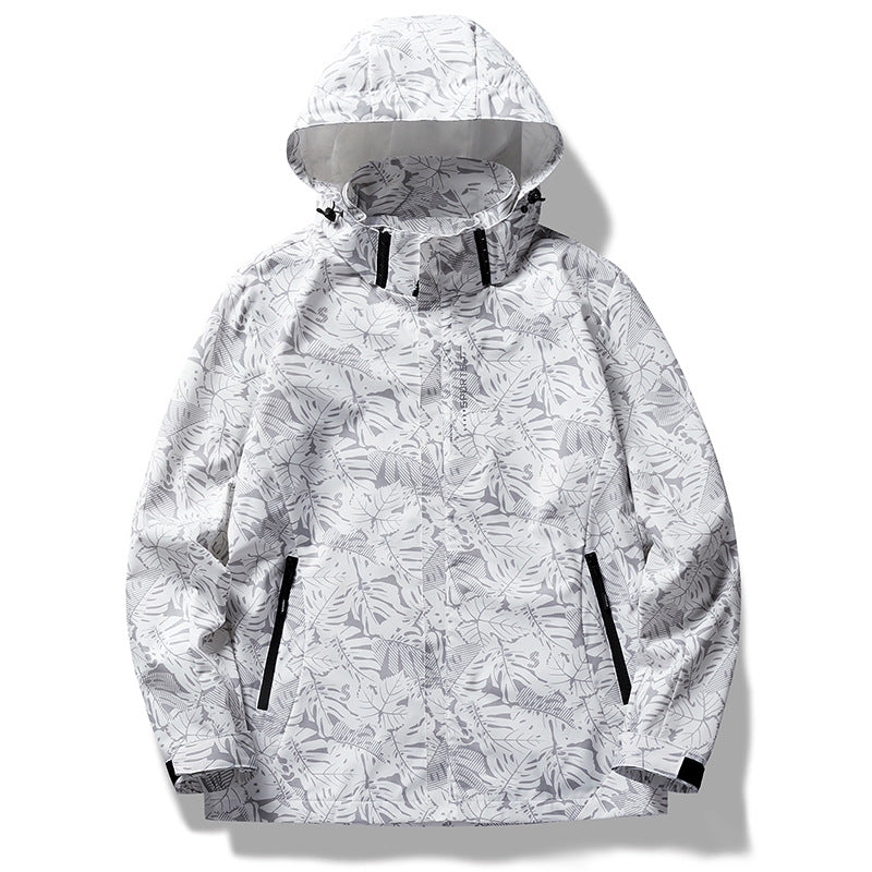Herren Atmungsaktive Wind- und Wasserabweisende Outdoor-Jacke Echo Archive