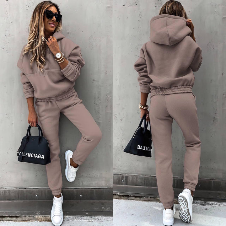 Damen SwEchoarchivtshirt und Jogginghose Set Echoarchiv
