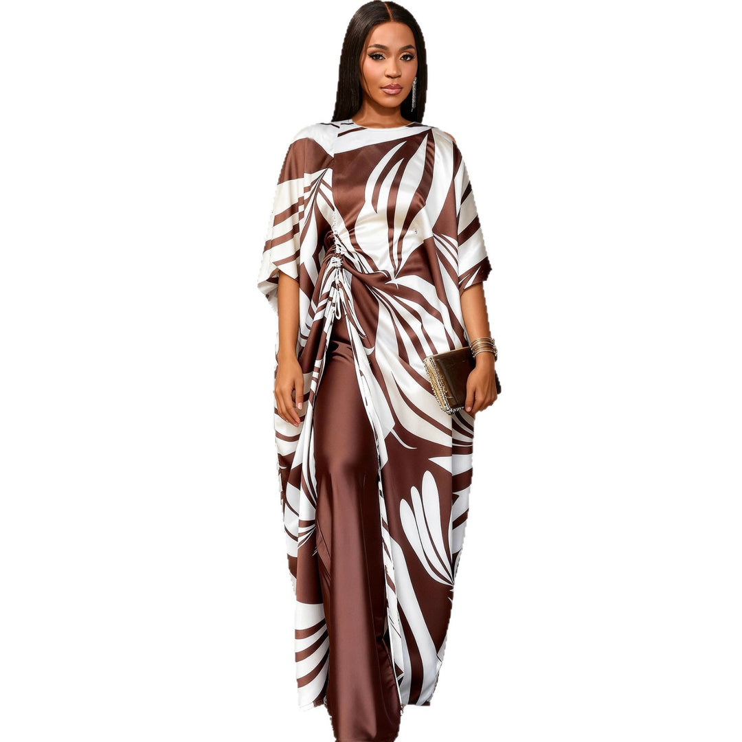 Damen luxuriöser Kaftan mit auffälligem Muster Echo Archiv