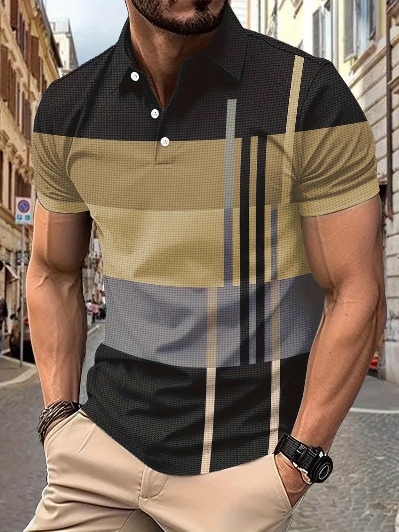 Herren Sportliches Piqué-Poloshirt Echoarchiv