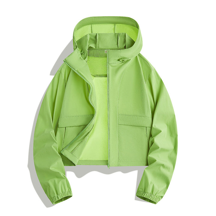 Damen modische kurze Jacke Echo Archiv