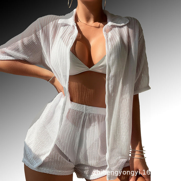 Damen Freizeitanzug mit luftigem Strickdesign Echo Archiv