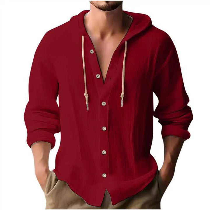 Herren Hoodie mit lässigem Schnitt und praktischen Details Echoarchiv