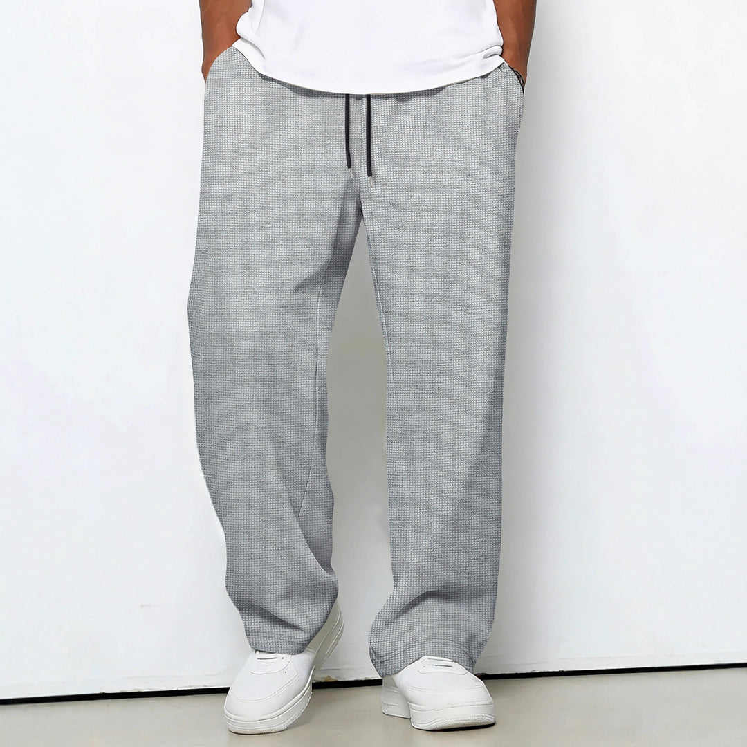 Herren lockere Jogginghose mit Kordelzug und seitlichen Eingrifftaschen – Sorevano