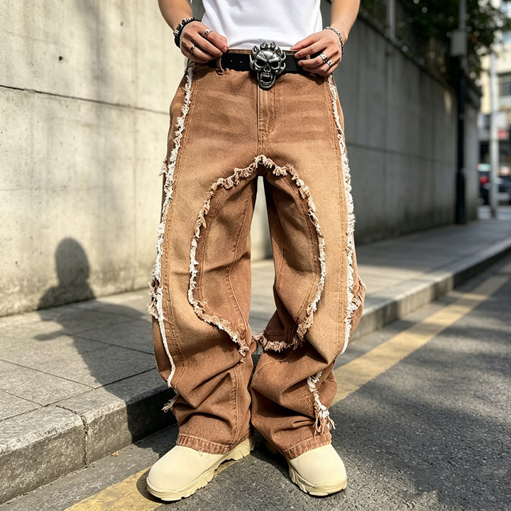 Herren Modische Relaxed-Fit Jeans Echoarchiv