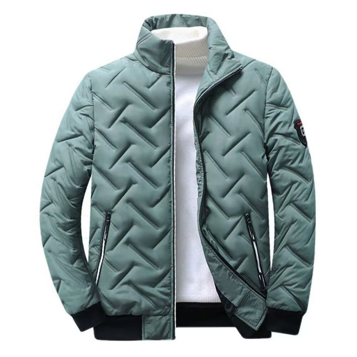 Herren Winter gepolsterte Jacke mit hohem Kragen Echo Archiv