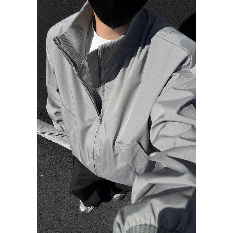 Herren Sportliche Utility Jacke Echo Archive