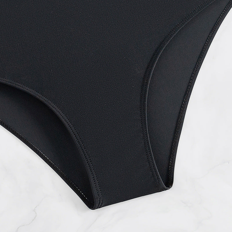 Damen Hochtaillierte Badeshort Echo Archiv