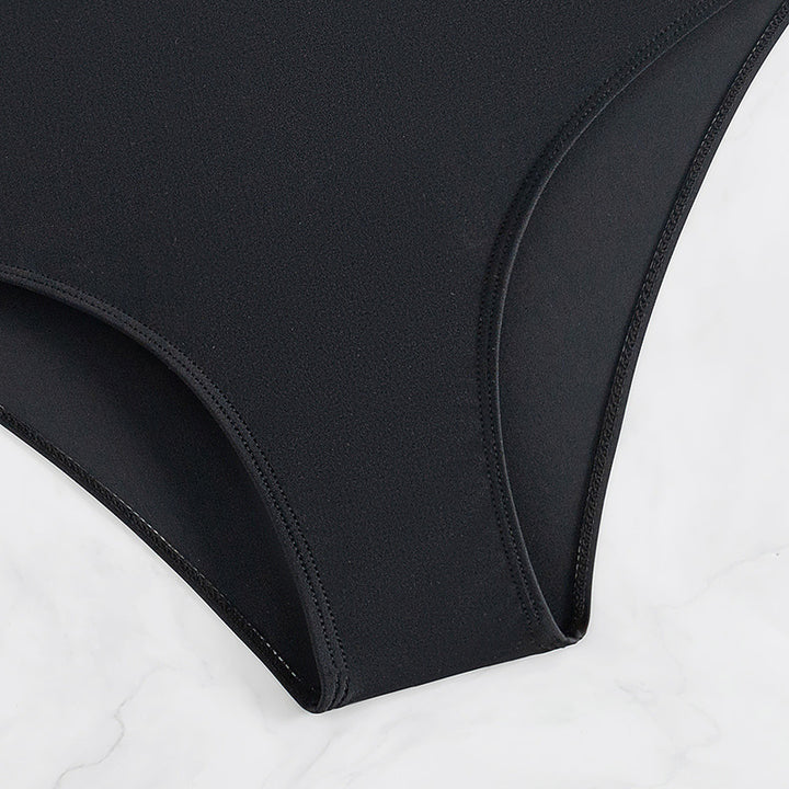 Damen Hochtaillierte Badeshort Echo Archiv